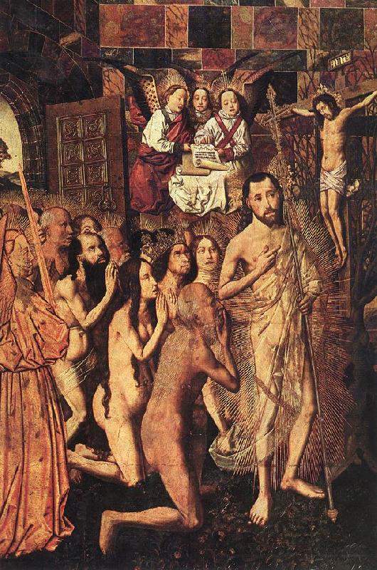 Bartolome Bermejo Christ Leading the Patriarchs to the Paradise